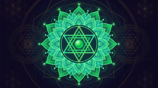 Herzchakra Anahata – grünes Mandala