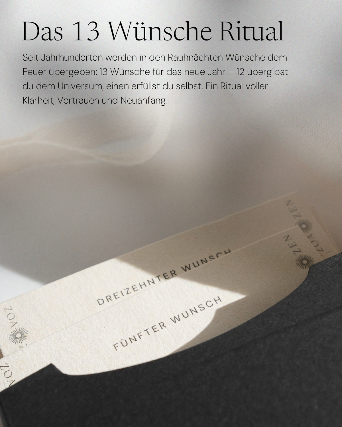13 Wünsche Ritual