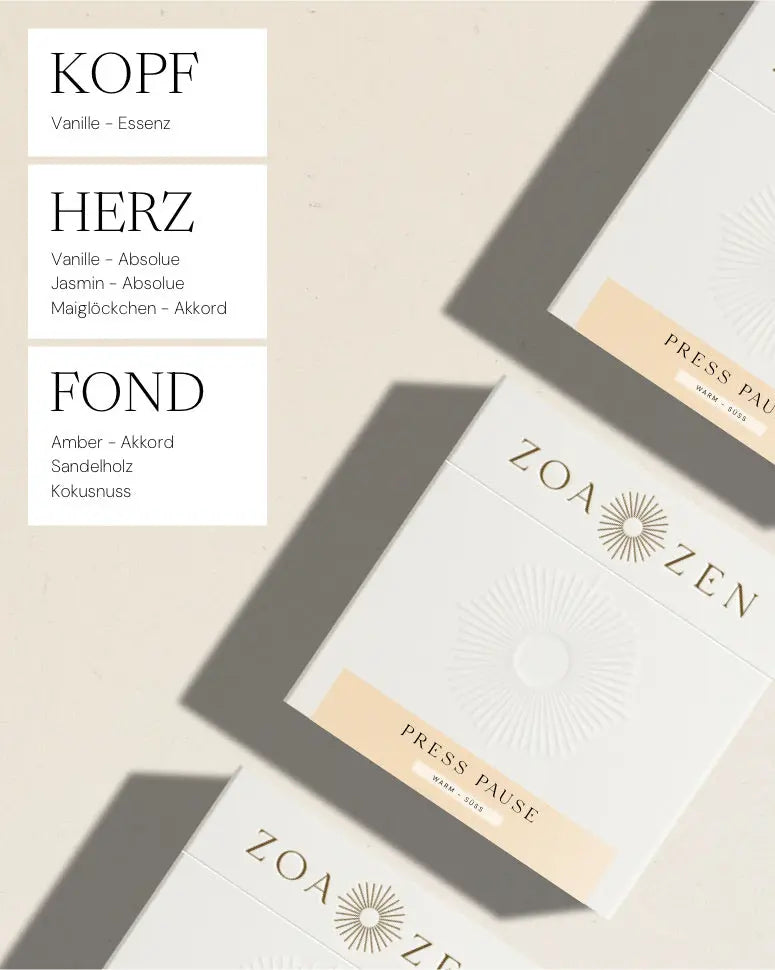 Core Zen Paper Bundle von ZoaZen – Set aus beschreibbaren Räucherpapieren der Core Collection