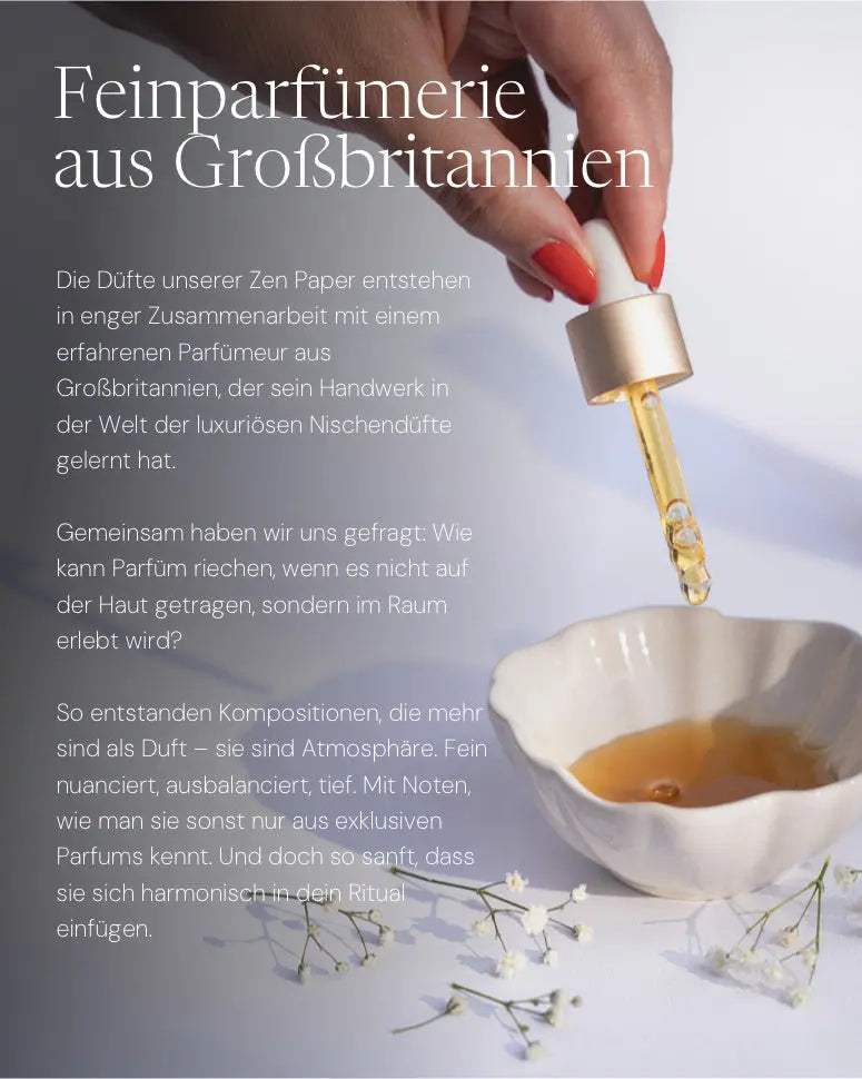 Core Zen Paper Bundle von ZoaZen – Set aus beschreibbaren Räucherpapieren der Core Collection – weitere Ansicht