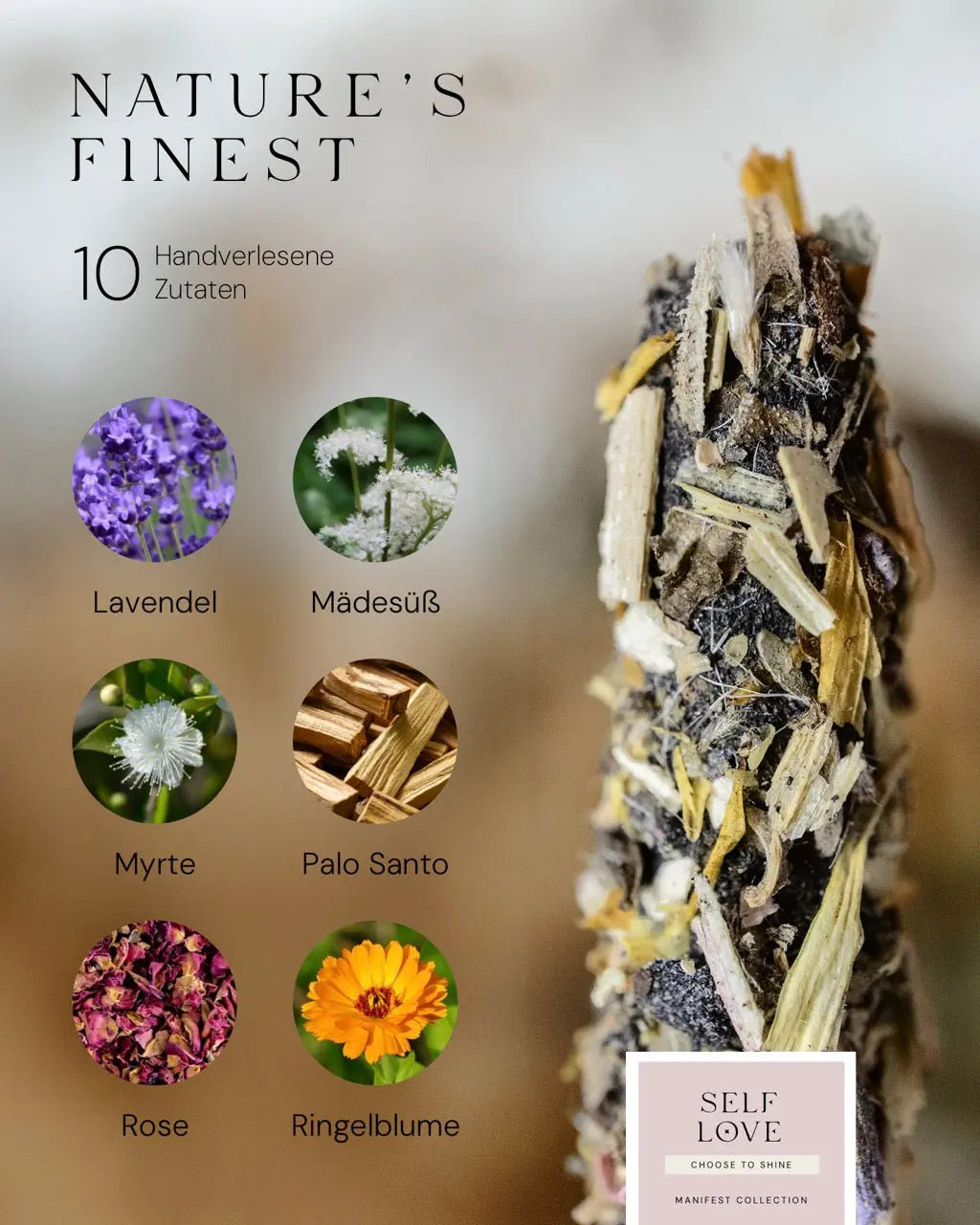 ZoaZen Burn Me Bundle – Set aus natürlichen Zen Sticks und beschreibbarem Zen Paper für deine Rituale – Verpackung im Detail
