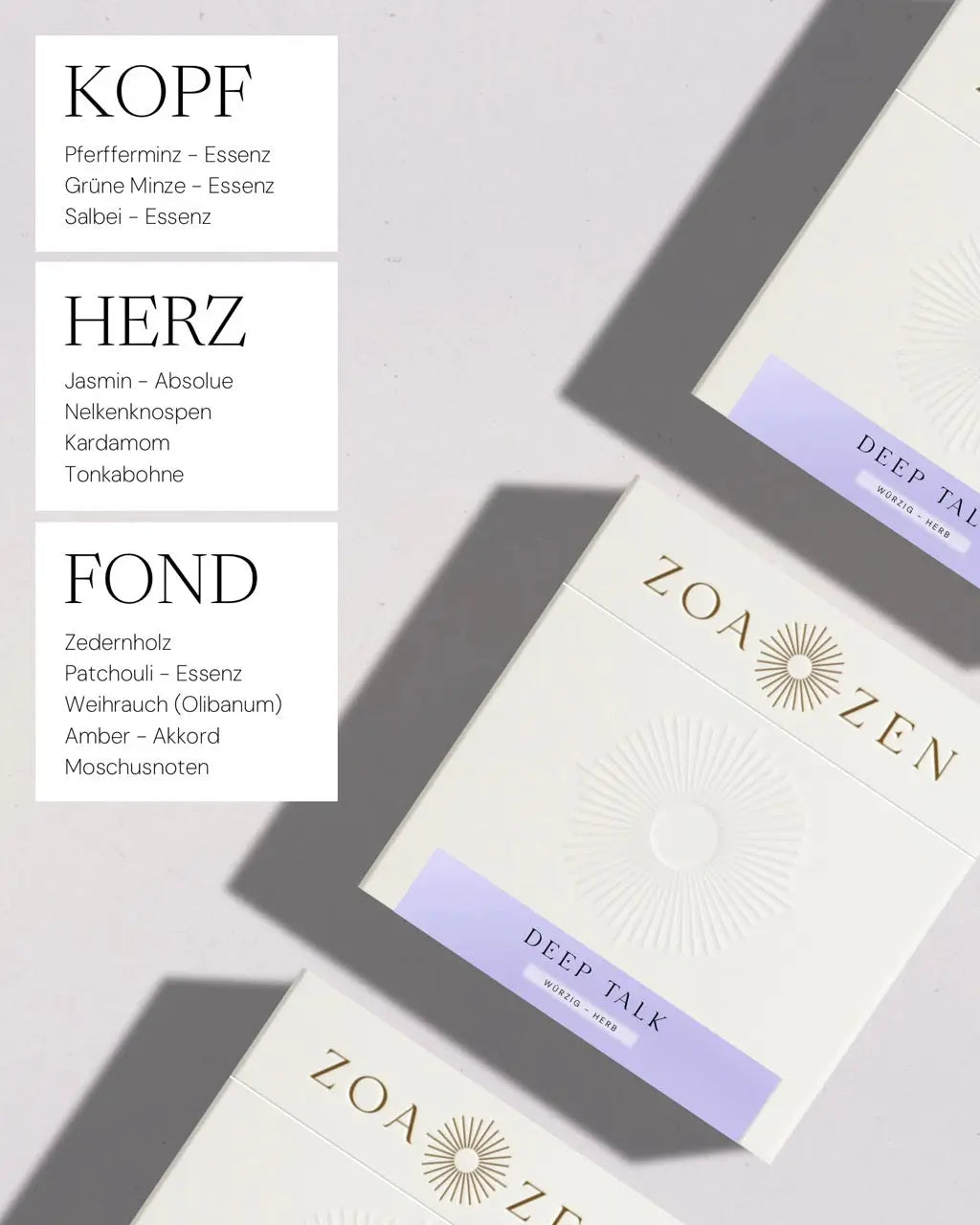 ZoaZen Burn Me Bundle – Set aus natürlichen Zen Sticks und beschreibbarem Zen Paper für deine Rituale – Produktansicht