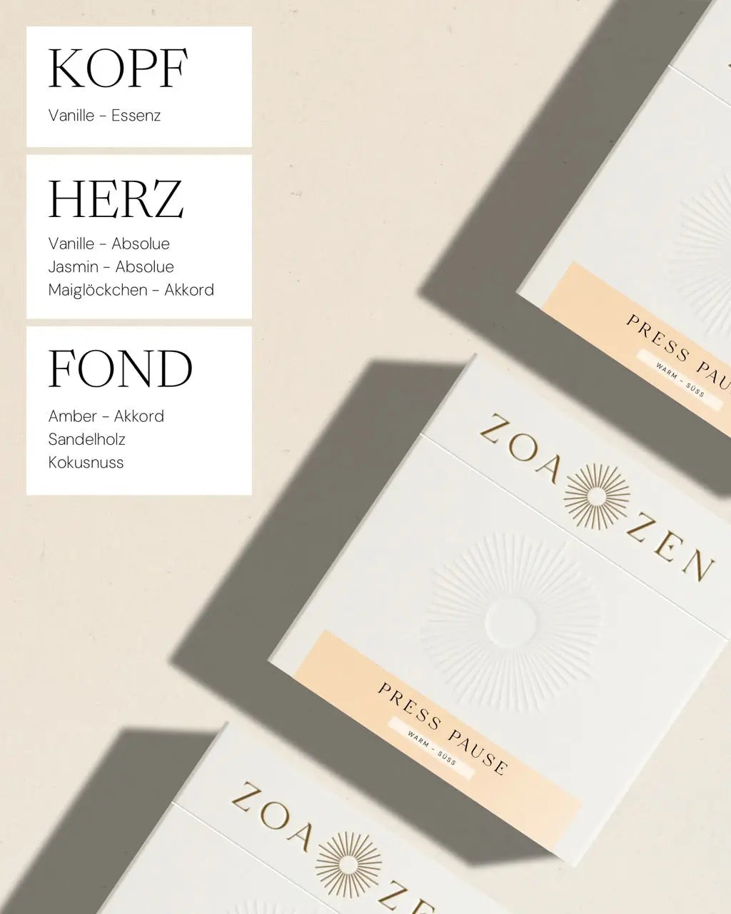 ZoaZen Burn Me Bundle – Set aus natürlichen Zen Sticks und beschreibbarem Zen Paper für deine Rituale – Detailaufnahme