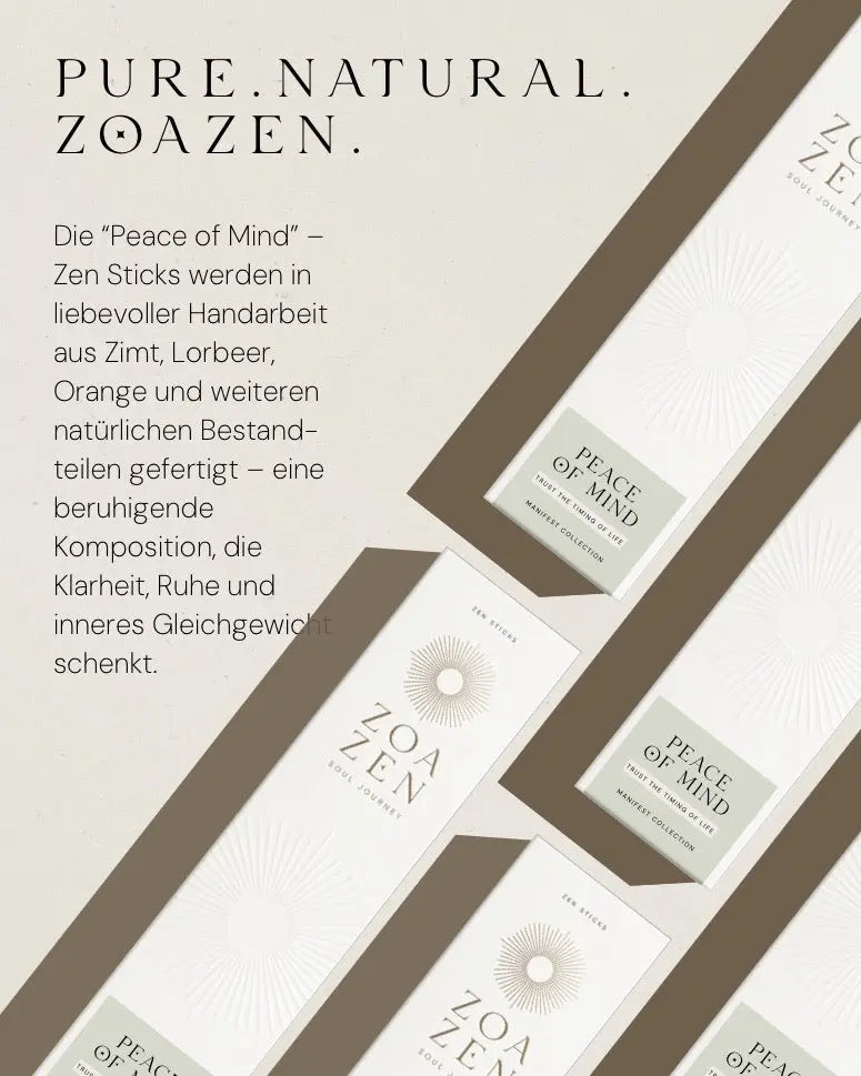 The Calm Ritual Geschenkset von ZoaZen – Ritual-Set für Entspannung und innere Ruhe – weitere Ansicht