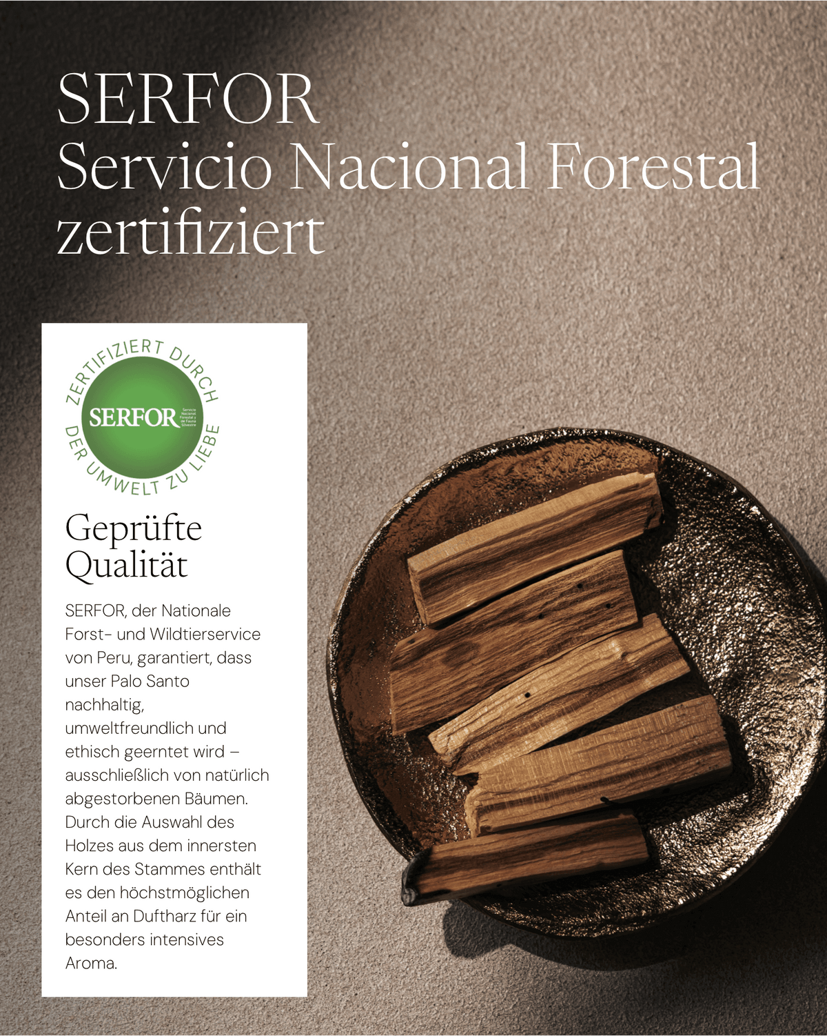 Energy Cleanse Ritual Set von ZoaZen – energetische Reinigung mit White Sage, Palo Santo und Release-&-Invite-Ritual – Verpackung im Detail