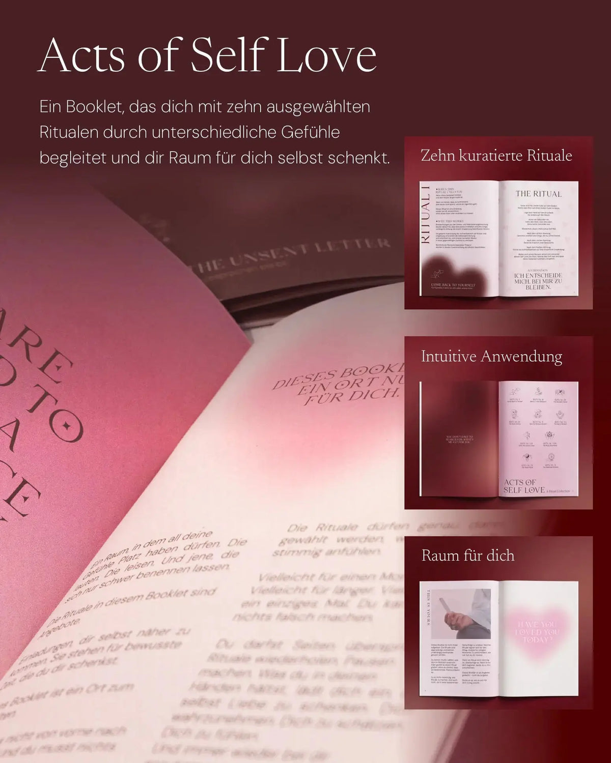 The Love Ritual Geschenkset mit Zen Holder von ZoaZen – Selbstliebe-Ritual-Set inklusive Keramikhalter – weitere Ansicht