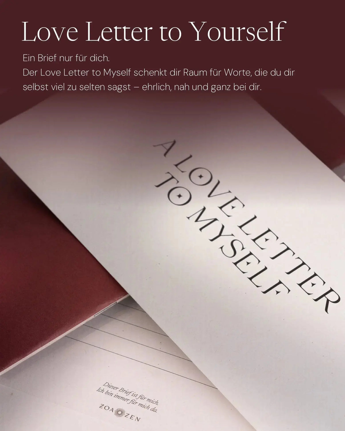 The Love Ritual Geschenkset mit Zen Holder von ZoaZen – Selbstliebe-Ritual-Set inklusive Keramikhalter