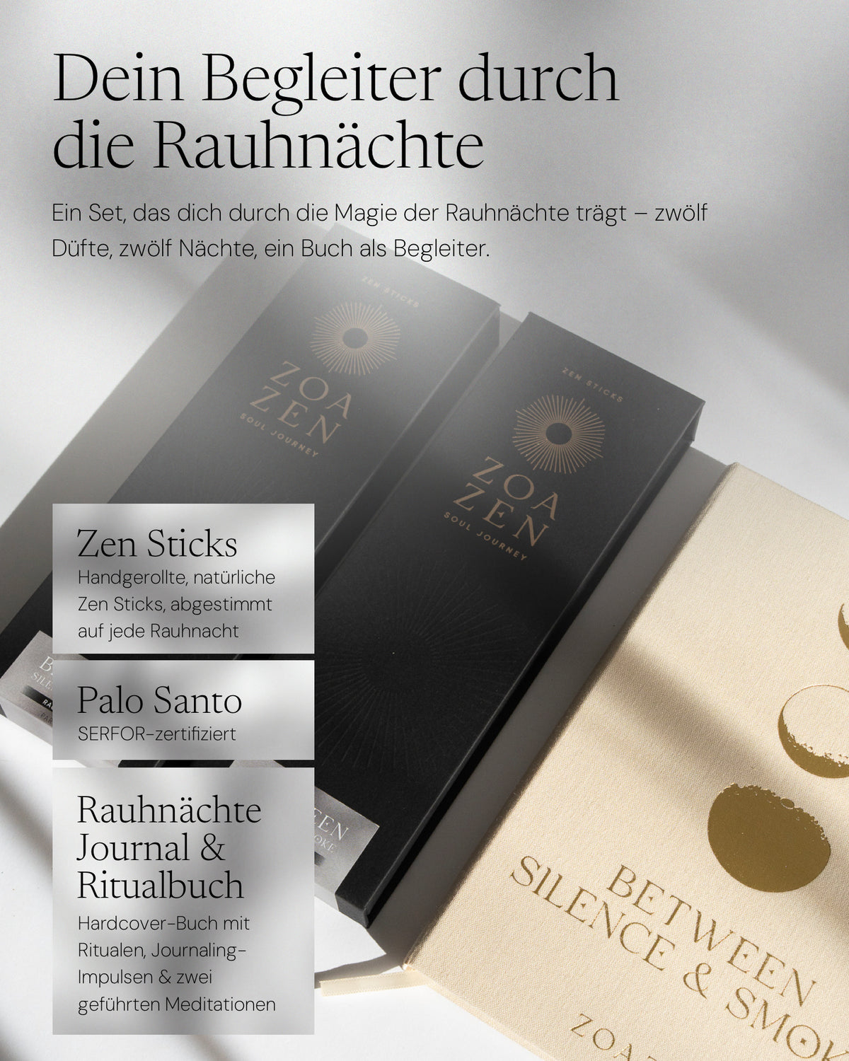 Rauhnächte Zen Sticks Ritual Set